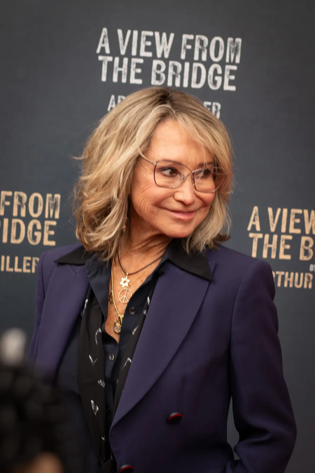 Felicity Kendal at a London theatre press night in 2024